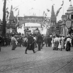 King's Visit to Trafford Park